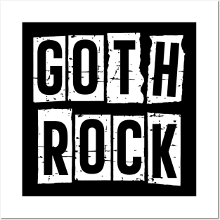 Goth Rock Posters and Art